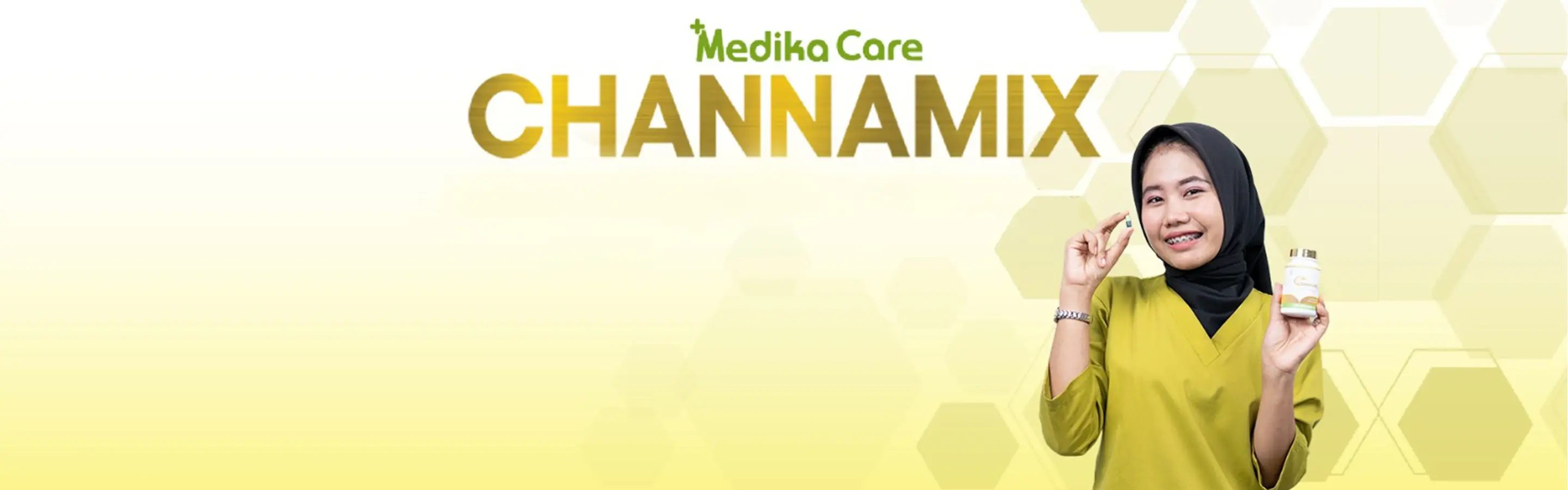 Channamix Obat Penyembuhan Luka Operasi Terbaik Channamix - Kapsul Herbal Ekstrak Ikan Gabus dan Royal Jelly untuk Penyembuhan Luka Operasi 7x Lebih Cepat, Aman untuk Ibu Hamil dan Menyusui